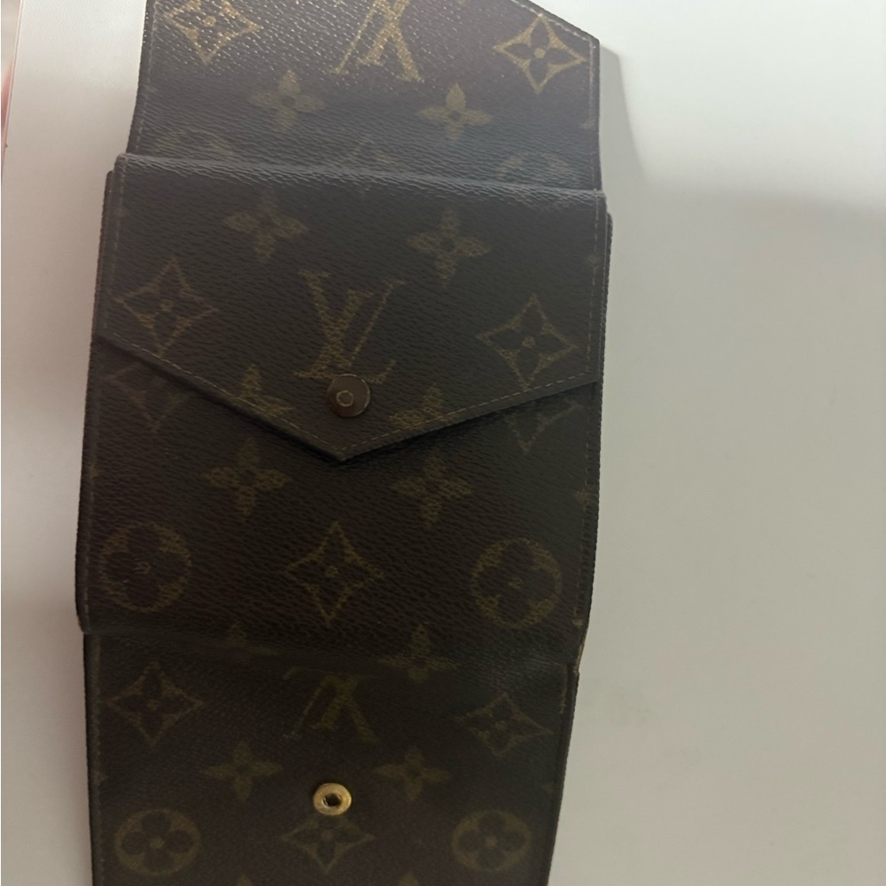 Louis Vuitton Dark Brown Monogram Wallet - Picture 6 of 16
